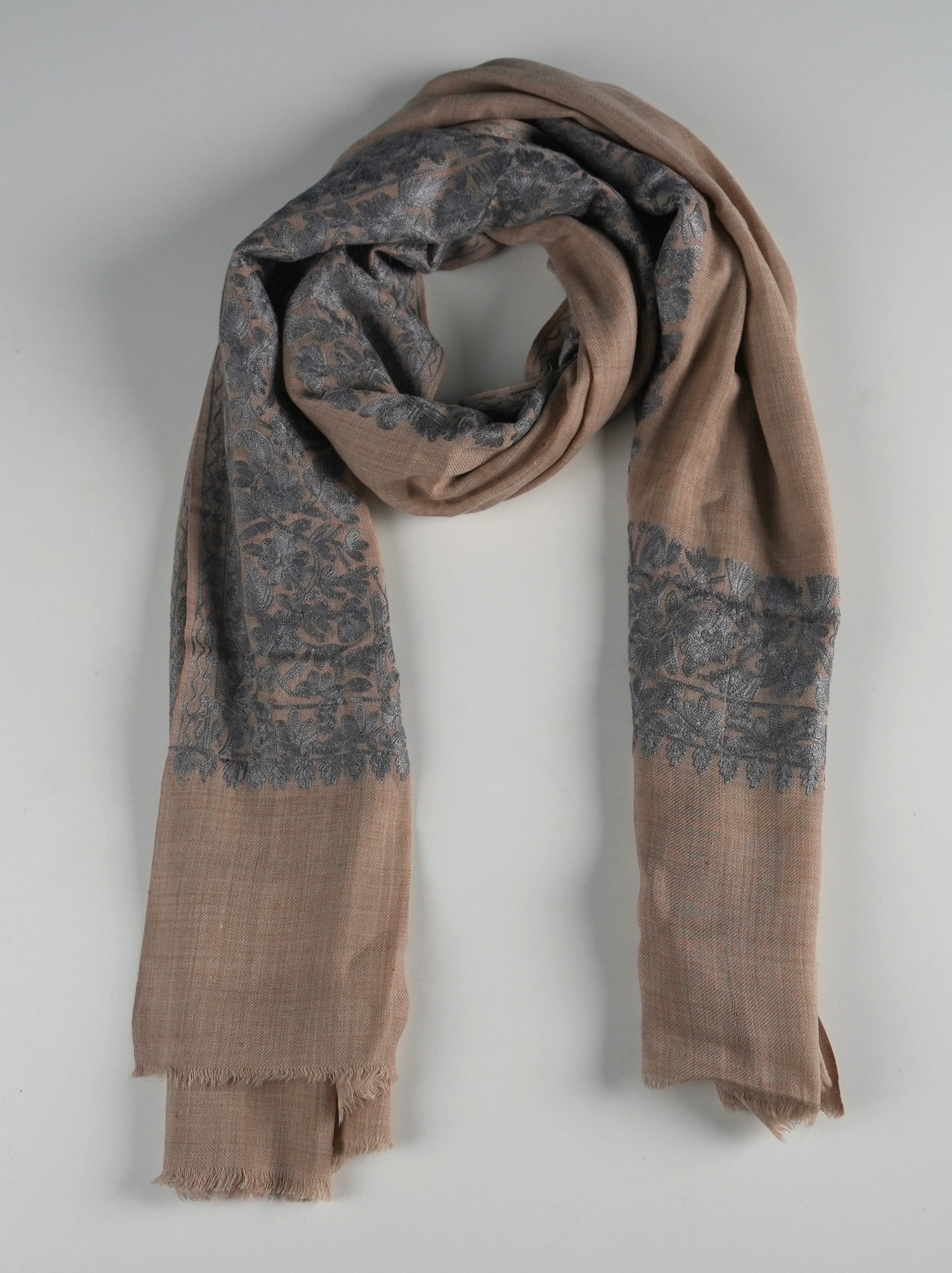 Elegant Patterned Wrap Scarf